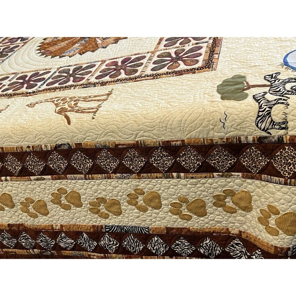 Quilt- African Safari Theme Handmade‎ 90